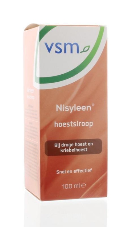 Foto van Vsm nisyleen hoest siroop 100ml via drogist