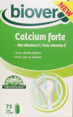 Biover calcium forte 75tb  drogist