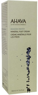 Foto van Ahava mineral foot cream 100ml via drogist
