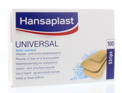 Foto van Hansaplast wondpleister waterbestendig 100st via drogist