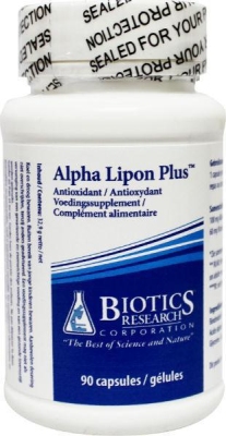 Foto van Biotics alpha lipon plus 90cap via drogist
