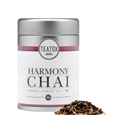 Foto van Teatox harmony chai black tea 90gr via drogist