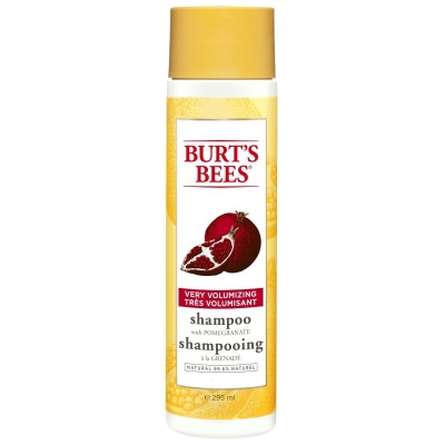 Foto van Burt's bees shampoo extra volume pomegranate 295ml via drogist