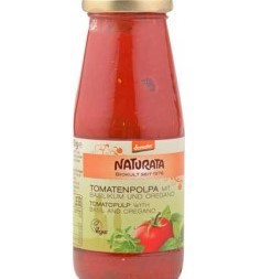 Demeter tomatenpulp basilicum oregano bio 410gr  drogist