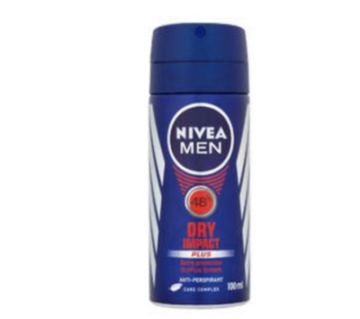 Nivea for men deospray dry impact 100ml  drogist
