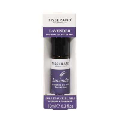 Foto van Tisserand roller ball lavender etherische olie jojoba 10ml via drogist