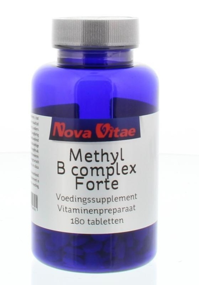 Foto van Nova vitae methyl vitamine b complex 180tb via drogist