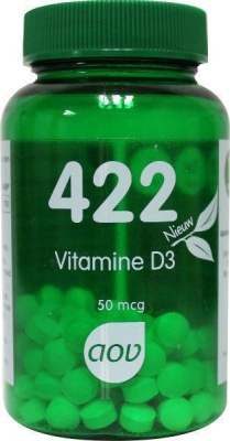 Foto van Aov 422 vitamine d3 50 mcg 120tab via drogist