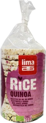 Foto van Lima rijstwafels met quinoa 100g via drogist