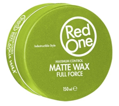 Foto van Red one matte wax full force green 150ml via drogist