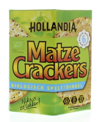 Foto van Hollandia matzes matze cracker spelt 100g via drogist
