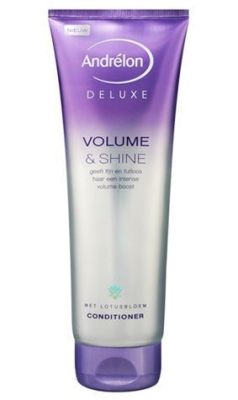 Foto van Andrelon cremespoeling volume shine 250ml via drogist