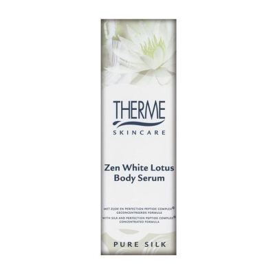 Foto van Therme bodyserum zen white lotus 125ml via drogist
