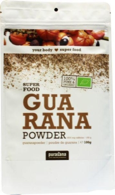 Foto van Purasana guarana powder 100g via drogist