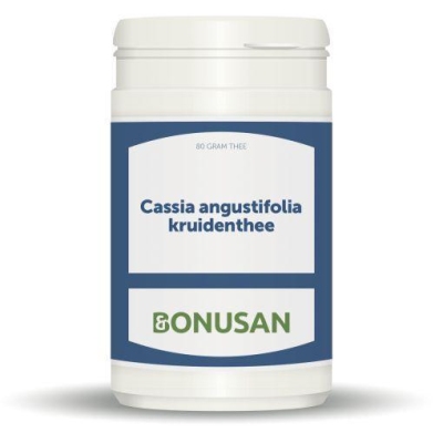 Foto van Bonusan cassia angustfolia kruidenthee 80g via drogist