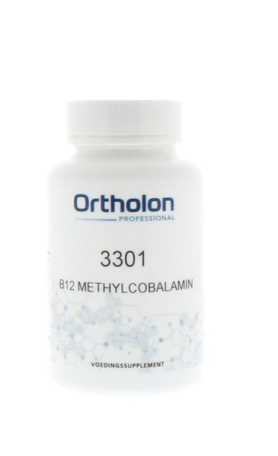 Foto van Ortholon pro vit b12 methyl 1000mcg ortho p 120zt via drogist