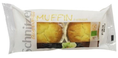 Foto van Schnitzer muffin vanilla 140g via drogist