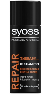 Foto van Syoss mini shampoo repair 60 x 50ml via drogist