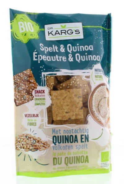 Dr karg spelt en quinoa snack 10 x 110g  drogist