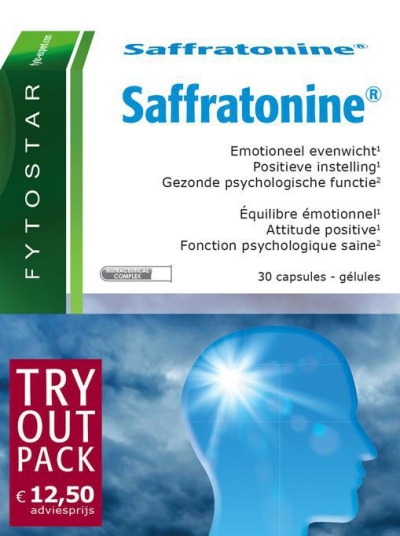 Foto van Fytostar saffratonine 30cp via drogist