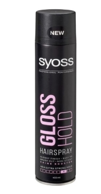 Foto van Syoss hairspray glossing 400ml via drogist