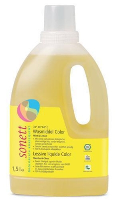 Foto van Sonett wasmiddel color 1500ml via drogist