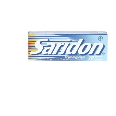 Saridon tabletten 20st  drogist