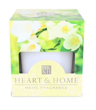 Heart & home votive - witte jasmijn & freesia 1st  drogist
