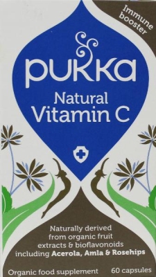 Pukka natural vitamin c 60cap  drogist