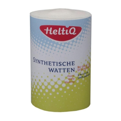 Heltiq synthetische watten 3m x 10cm 1rol  drogist