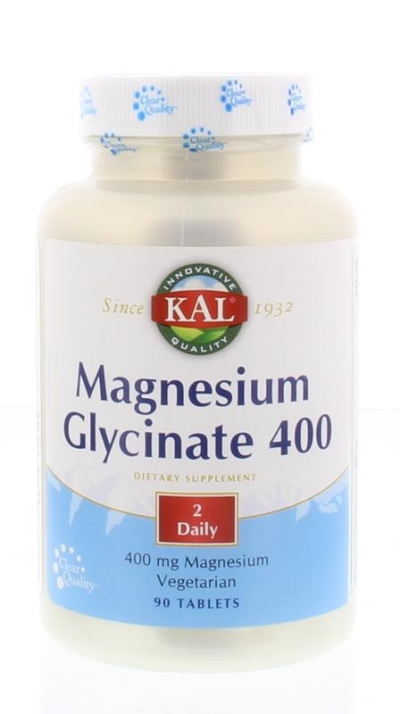 Kal magnesium glycinate 400mg 90st  drogist