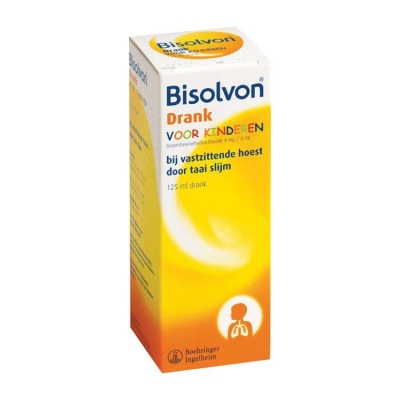 Bisolvon kind elixer 4 mg/ml 125ml  drogist