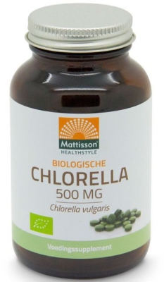 Foto van Mattisson absolute chlorella 500mg 240tab via drogist