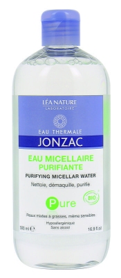 Foto van Jonzac pure micellair water zuiverend 500ml via drogist