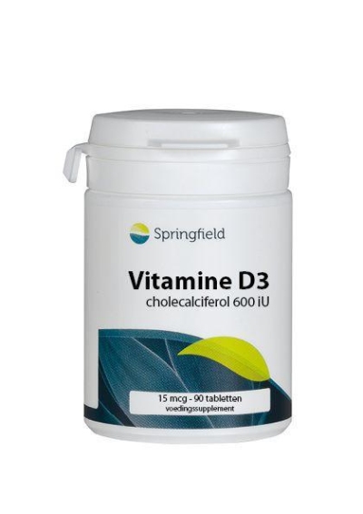 Springfield vitamine d3 90 tabletten  drogist