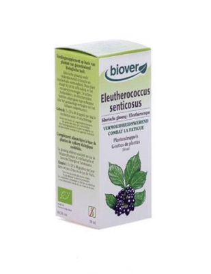 Foto van Biover eleutherococcus senticosus tinctuur 50ml via drogist