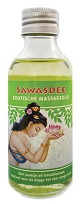 Foto van Sawasdee massageolie exotisch 60 ml via drogist