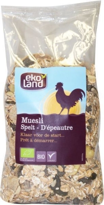 Foto van Ekoland spelt muesli 500g via drogist