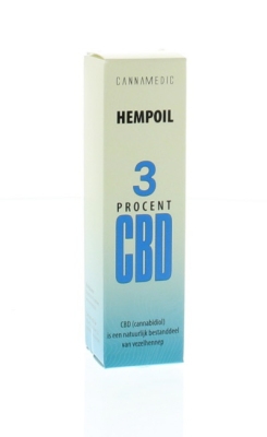 Cannamedic hemp oil 3% cbd 10ml  drogist