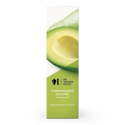 Foto van Dr. van der hoog crèmemasker avocado 6 x 10ml via drogist