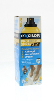 Foto van Excilor 3-in-1 protect spray 100ml via drogist