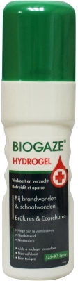 Biogaze hydrogel spray 125ml  drogist