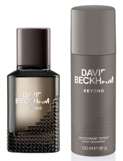 David beckham beyond geschenkset eau de toilette + deodorant spray 40ml + 150ml  drogist