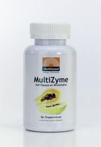 Foto van Mattisson multizyme enzymen complex 90cap via drogist