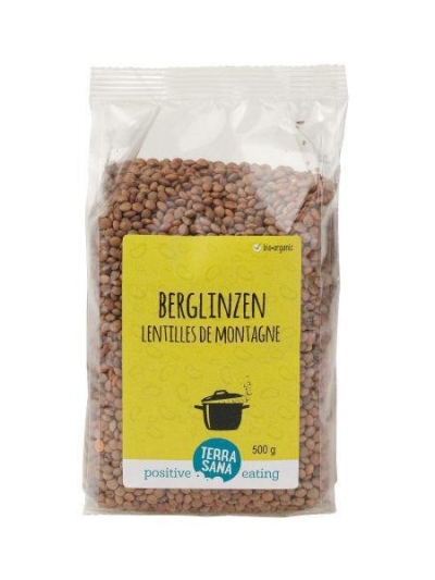 Foto van Terrasana berglinzen bruin 500g via drogist