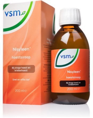 Foto van Vsm nisyleen hoest siroop 200ml via drogist