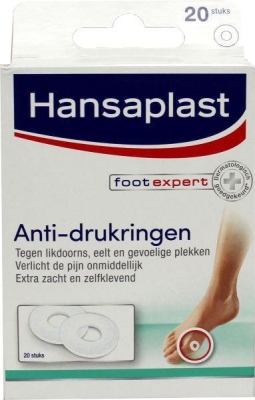 Foto van Hansaplast footcare anti-drukring likdoorn 20st via drogist