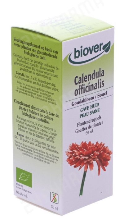 Biover calendula officinalis tinctuur 50ml  drogist