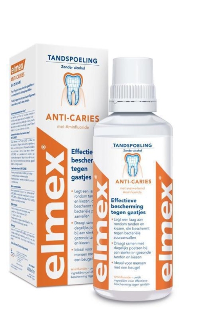 Elmex anti caries mondspoelmiddel 400ml  drogist