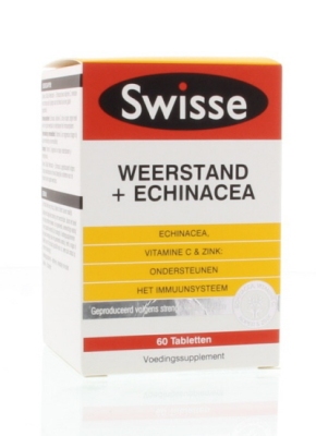 Foto van Swisse weerstand met echinacea 40st via drogist